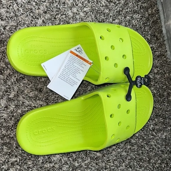 🔥- Classic Crocs Slide Men Sandals Size 11