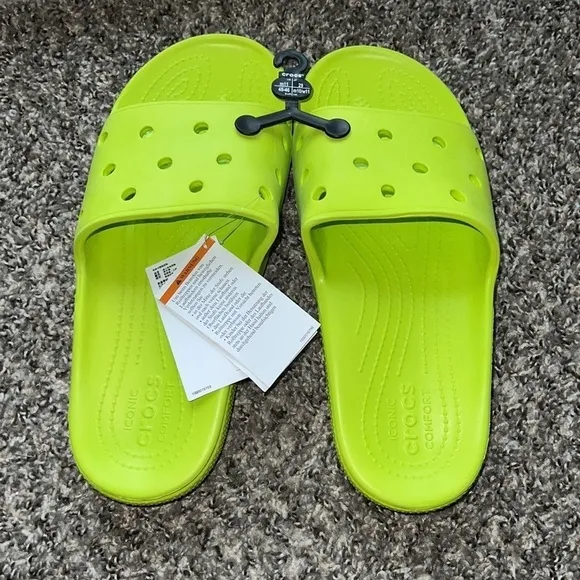 🔥- Classic Crocs Slide Men Sandals Size 11