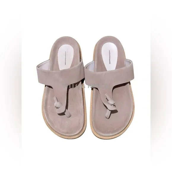 🆕 FREE PEOPLE | MIKA FOOTBED SANDALS | ORCHID ICE | SIZE: 8.5