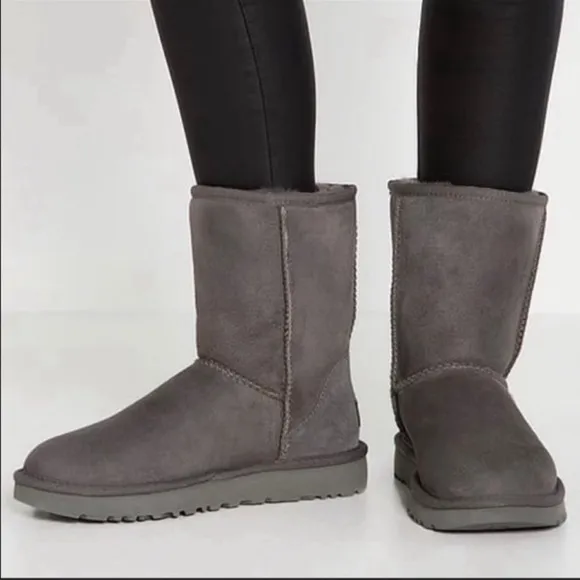 - UGG🔴Classic short II winter boots grey 8