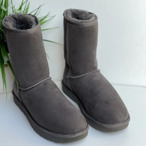 - UGG🔴Classic short II winter boots grey 8