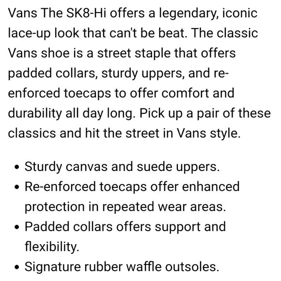 . Vans Kids Sk8-High Top Grade School Brownish Pink Sneakers