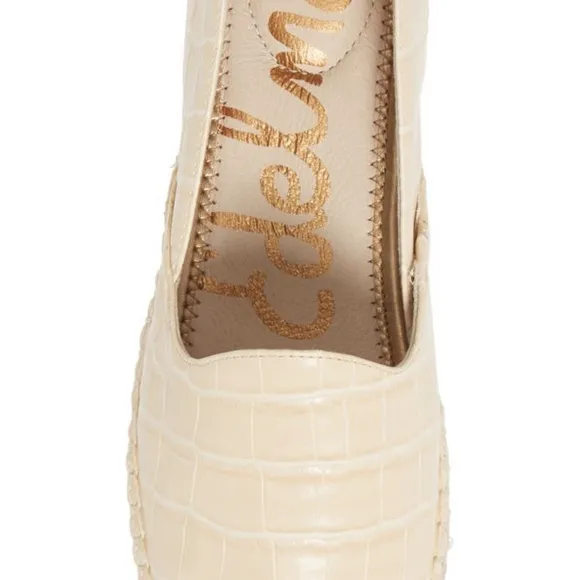 10.5 Sam Edelman sandals espadrille flats