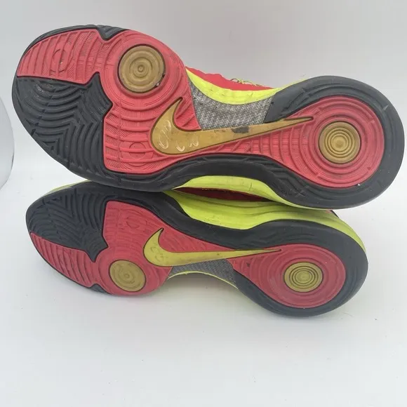 2012 Nike Hyperdunk 524882-402 Red Basketball Shoes Sneakers Mens 11.5