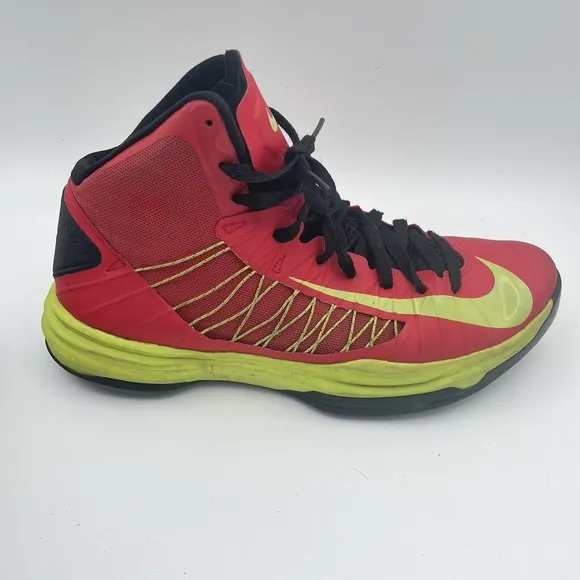 2012 Nike Hyperdunk 524882-402 Red Basketball Shoes Sneakers Mens 11.5