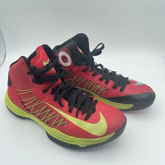 2012 Nike Hyperdunk 524882-402 Red Basketball Shoes Sneakers Mens 11.5