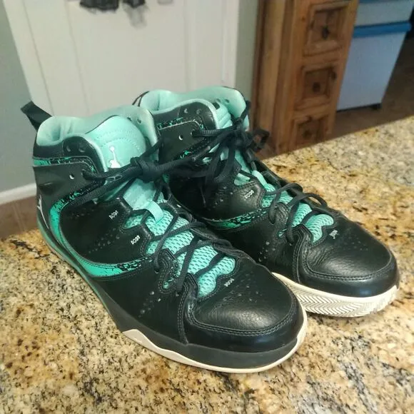 2013 Nike Jordan Phase 23 Hoop 2 (602671-331) Green Basketball Sneakers Sz 11.5