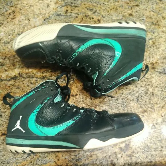 2013 Nike Jordan Phase 23 Hoop 2 (602671-331) Green Basketball Sneakers Sz 11.5