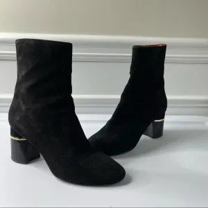 3.1 Phillip Lim black suede Drum boots size 37