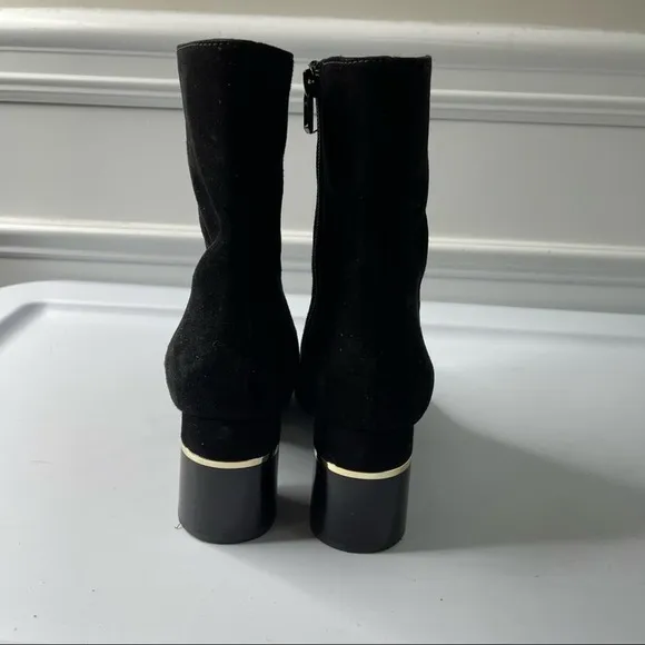 3.1 Phillip Lim black suede Drum boots size 37