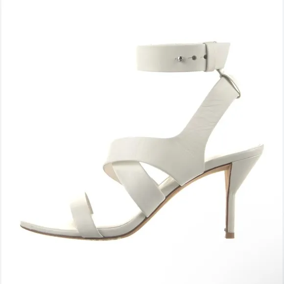 3.1 Phillip Lim Women's White Leather Sandals - UK 38.5 US 8.5