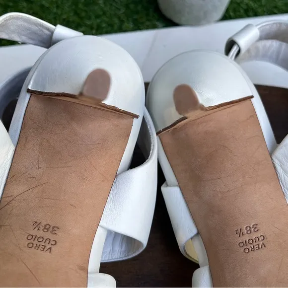 3.1 Phillip Lim Women's White Leather Sandals - UK 38.5 US 8.5
