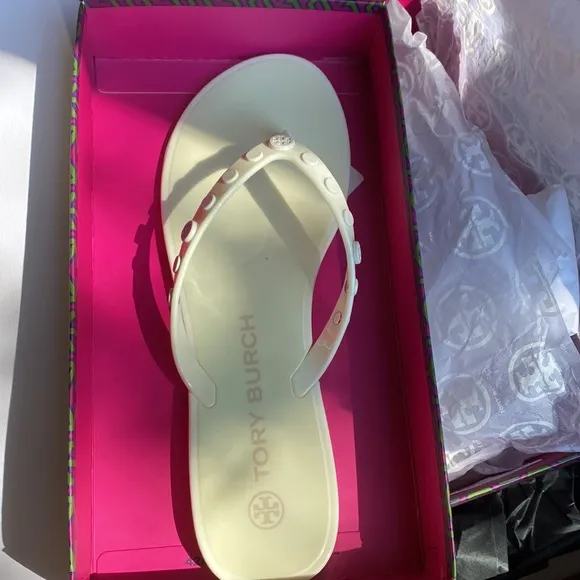 60. Tory Burch studded Jelly sandals