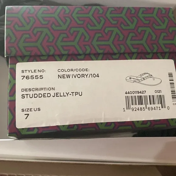 60. Tory Burch studded Jelly sandals