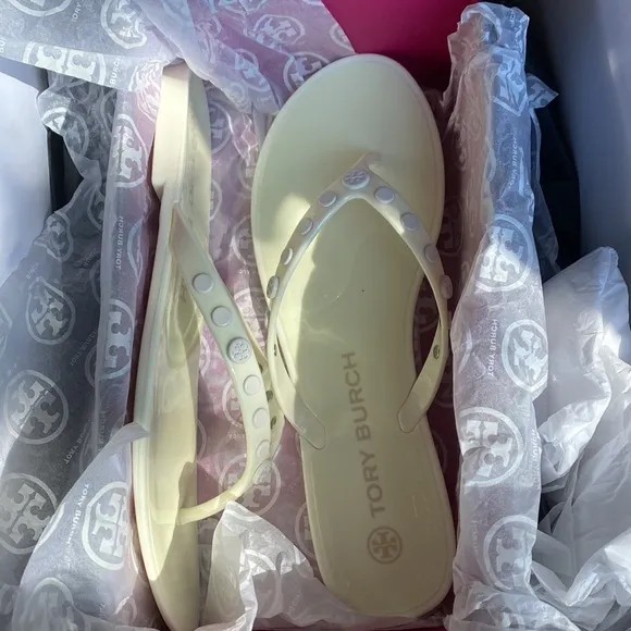 60. Tory Burch studded Jelly sandals