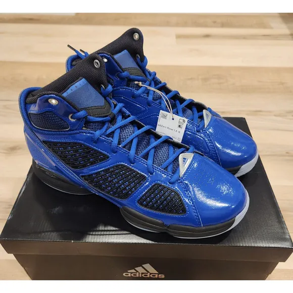 Adidas Adizero Rose 1.5 RESTOMOD Basketball Sneakers Shoes | Blue Men Size 10.5