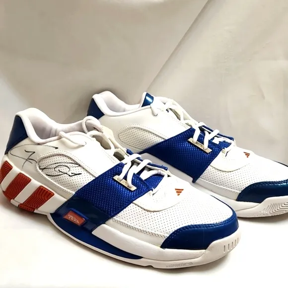 Adidas Agent Gil Zero Restomad Autographed Basketball Sneakers (m size 13.5)
