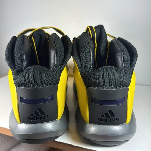 Adidas Crazy 1 Sunshine Kobe Bryant Basketball Sneakers Men’s Size 11