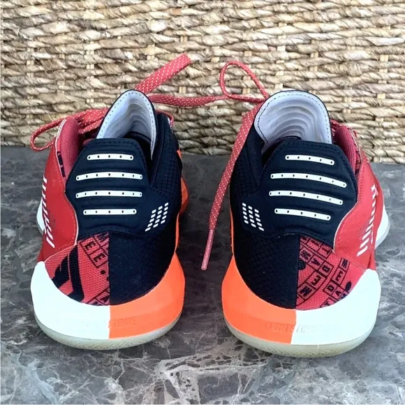 Adidas Dame 6 GCA Dame Time Red Orange EF9878 Men Shoes Size 8 Damian Lillard