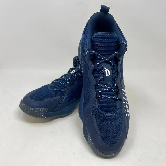 Adidas Dame 7 Basketball Sneakers Mens Sz 11 Navy Blue 1.030=I.10.8
