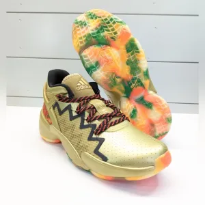Adidas D.O.N ISSUE #2 Gummy Bear Donovan Spida Mitchell Gold Sneakers Men's 8.5