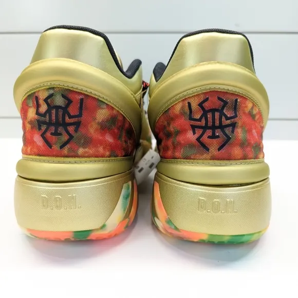 Adidas D.O.N ISSUE #2 Gummy Bear Donovan Spida Mitchell Gold Sneakers Men's 8.5