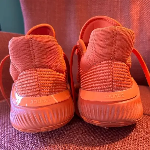 Adidas EUC Orange Basketball Sneakers