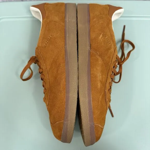 Adidas Gazelle Craft Ochre Mens 10.5 Camel Brown Suede Athletic Shoes Sneakers