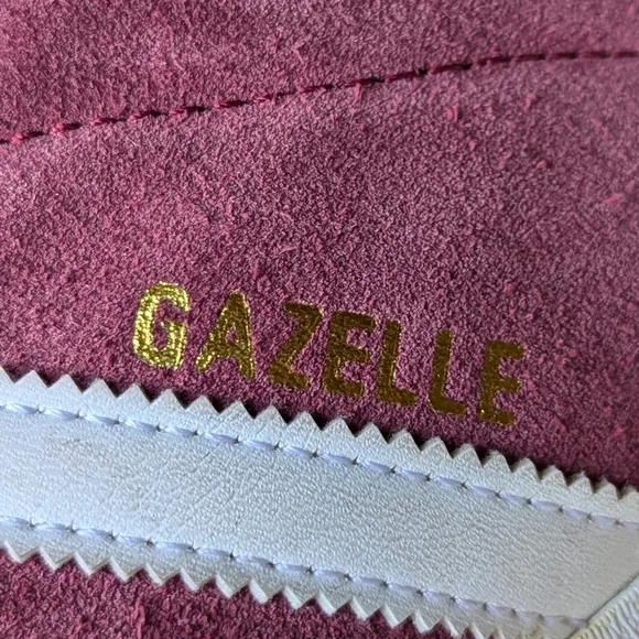 Adidas Gazelles Men's Collegiate Burgundy Shoes Sneakers Sz 12 90s Grunge Skater