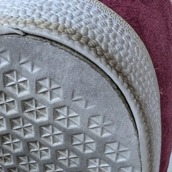 Adidas Gazelles Men's Collegiate Burgundy Shoes Sneakers Sz 12 90s Grunge Skater