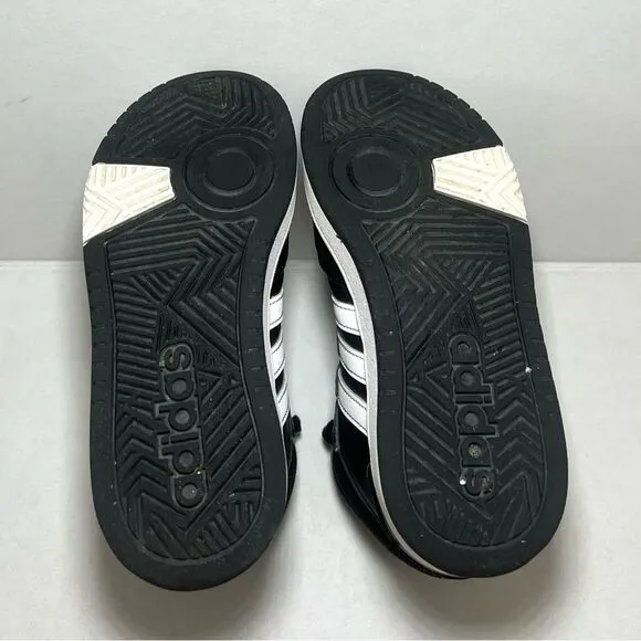 ADIDAS Hoops Mid Sneakers Kids Size 1 Basketball Athletic Sportswear Activewear