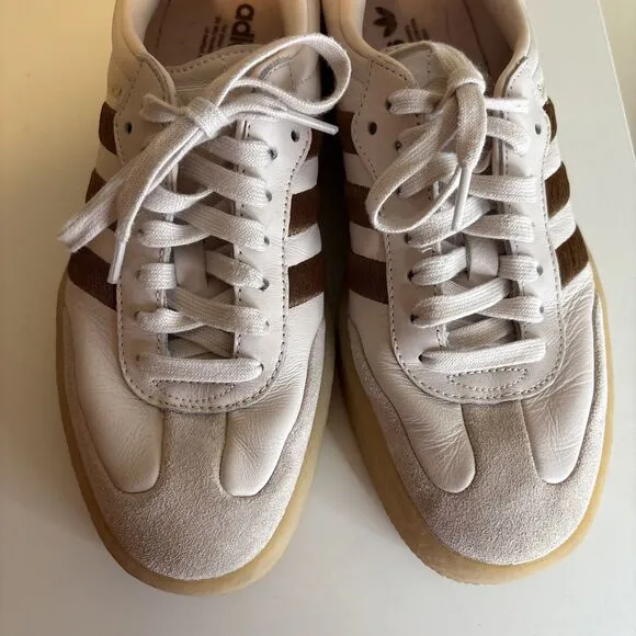Adidas originals Women's SAMBAE Sneakers ID3737 Putty Mauve / Preloved Brown 9