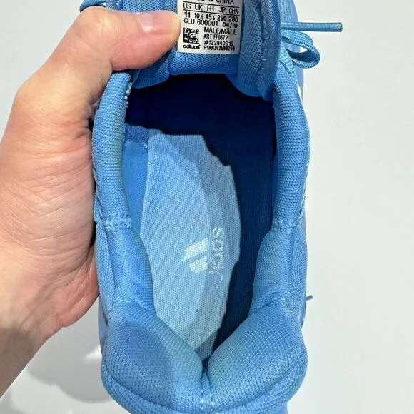 Adidas Pro Bounce 2019 Low Basketball Sneakers Light Blue EF0672 Men’s Size 11