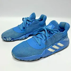 Adidas Pro Bounce 2019 Low Basketball Sneakers Light Blue EF0672 Men’s Size 11