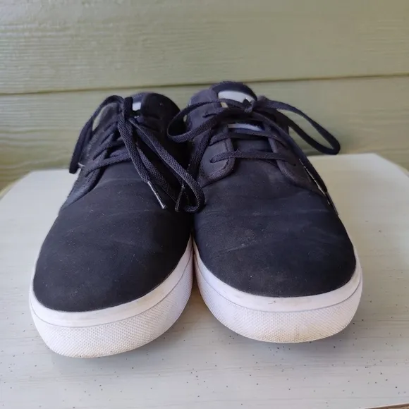 Adidas Seeley Black 3 Stripe Snakeskin Skater Shoes Athletic Sneakers Mens 12