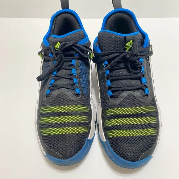 Adidas Trae Unlimited Black Lucid Blue Bird mens sneakers size 81/2