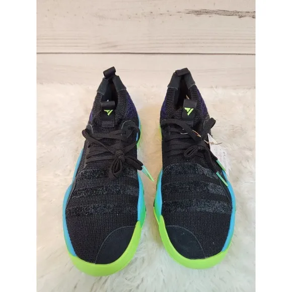 Adidas Trae Young 2‎ Mens Athletic Basketball Sneakers Black Blue Green Size 12