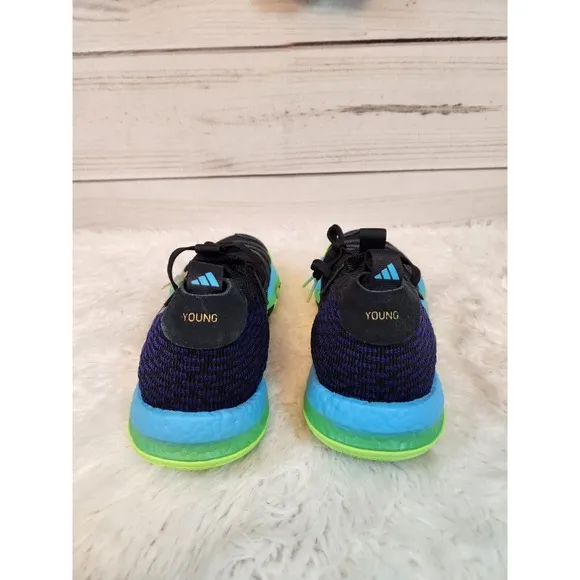 Adidas Trae Young 2‎ Mens Athletic Basketball Sneakers Black Blue Green Size 12