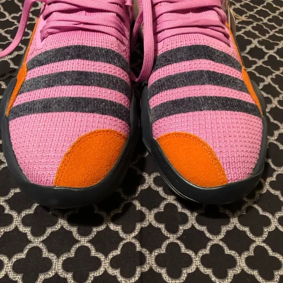 Adidas Trae Young 2 Stratosphere Men’s Basketball Sneakers Pink Navy Size 12