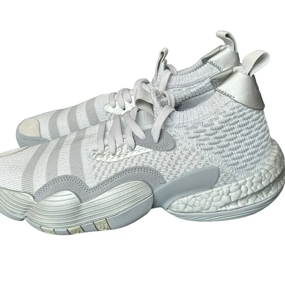 Adidas Trae Young 2 Triple Gray‎  Basketball Shoes Mens Size US 10