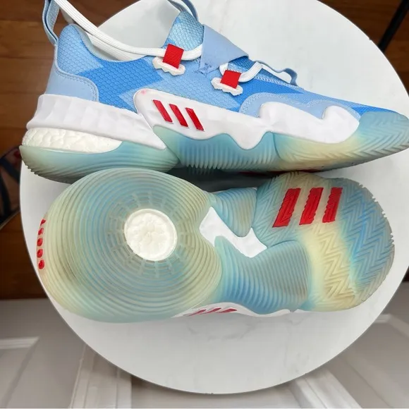Adidas Trae Young Ice Polar Bear 2021 Signature Series Basketball Sneakers
