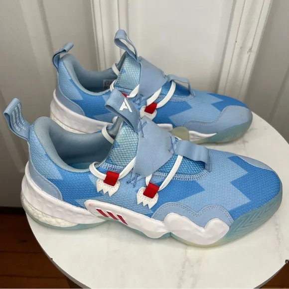 Adidas Trae Young Ice Polar Bear 2021 Signature Series Basketball Sneakers