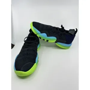 Adidas Trae Young 2.0 Basketball Shoes Black Blue H06473 Mens Size 10.5 New