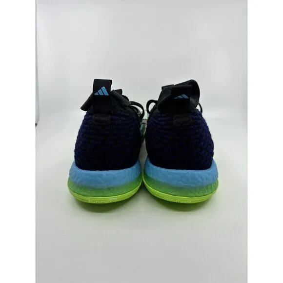 Adidas Trae Young 2.0 Basketball Shoes Black Blue H06473 Mens Size 10.5 New