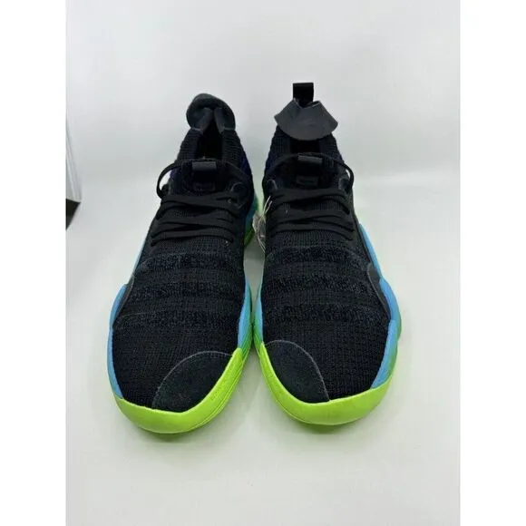 Adidas Trae Young 2.0 Basketball Shoes Black Blue H06473 Mens Size 10.5 New