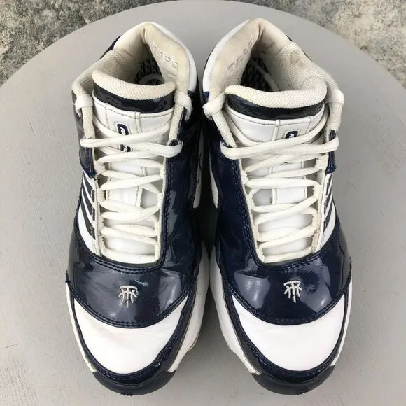 Adidas Women's Size 7.5 Tmac 1 All Star Blue White Lace Basketball Shoes 674625
