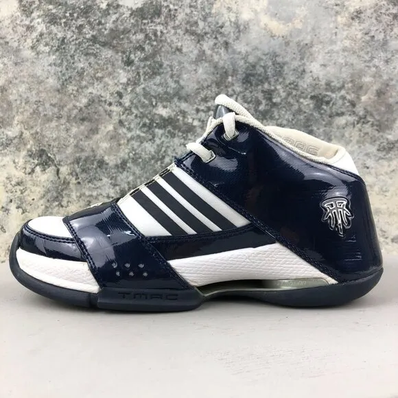 Adidas Women's Size 7.5 Tmac 1 All Star Blue White Lace Basketball Shoes 674625