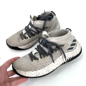 Adidas Dame 4 Damian Lillard Basketball Sneakers Size 7 gray speckled soles