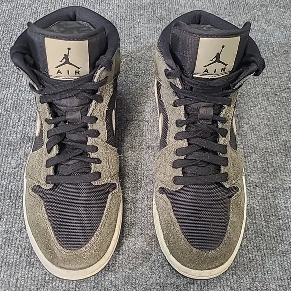 Air Jordan 1 Mid Olive Women's Basketball Sneakers BQ6472-030 Shoe Size 8.5W/7M