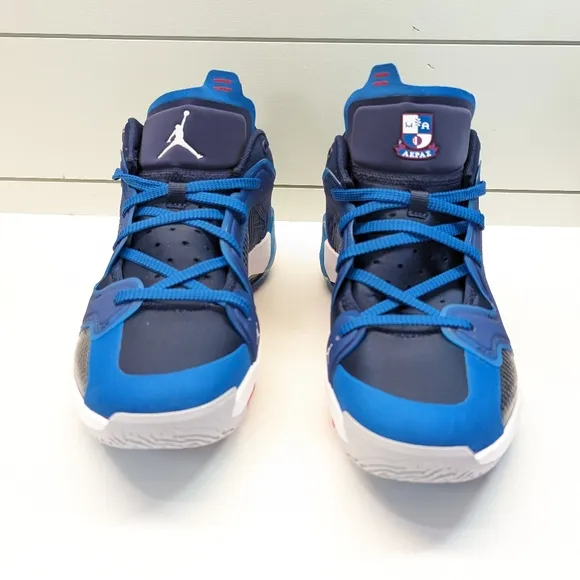 Air Jordan 37 Low Fraternity Basketball Blue Casual Sneakers size Men's 10